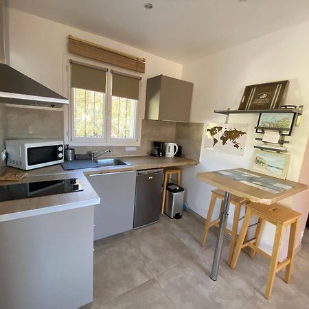 Studio Pied Village Eze - Dans Villa Recente - Parking Gratuit ภายนอก รูปภาพ