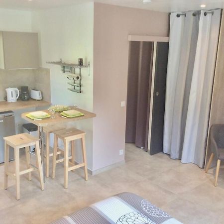 Studio Pied Village Eze - Dans Villa Recente - Parking Gratuit ภายนอก รูปภาพ