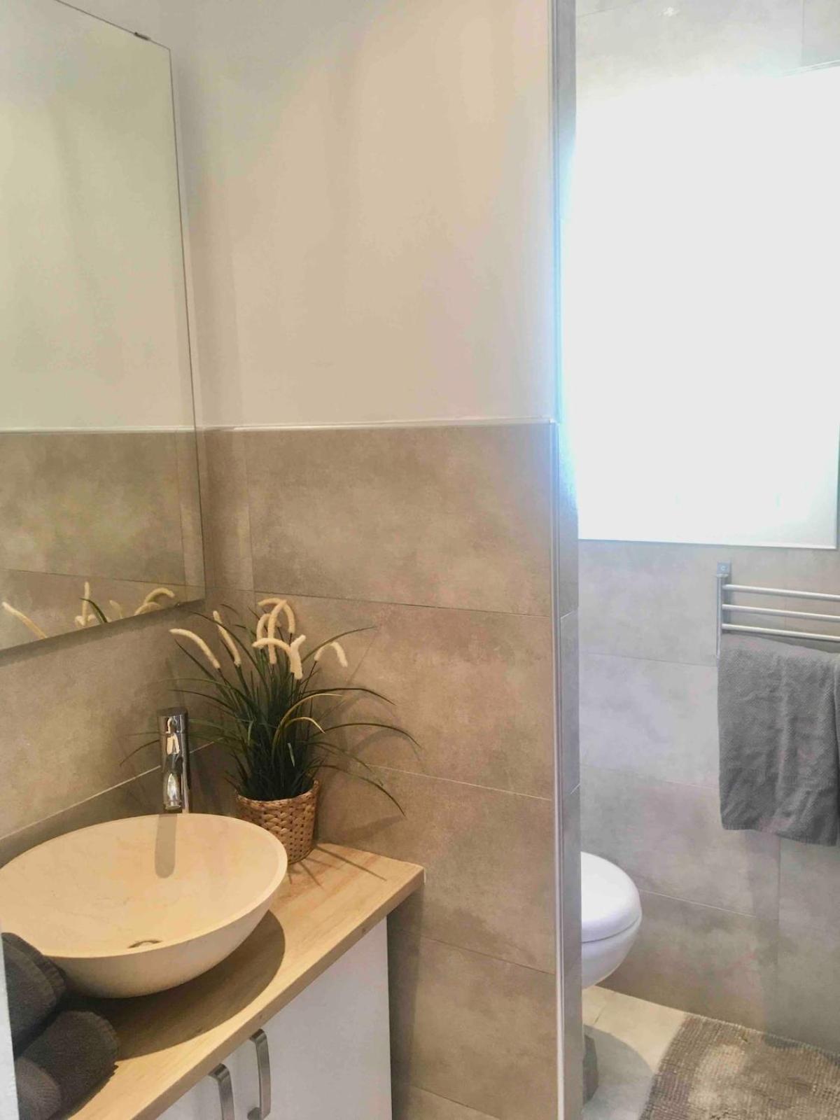 Studio Pied Village Eze - Dans Villa Recente - Parking Gratuit ภายนอก รูปภาพ